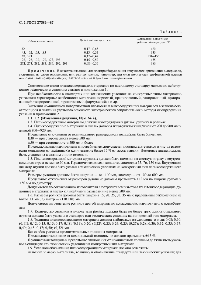 Страница 3 ГОСТ 27386-87