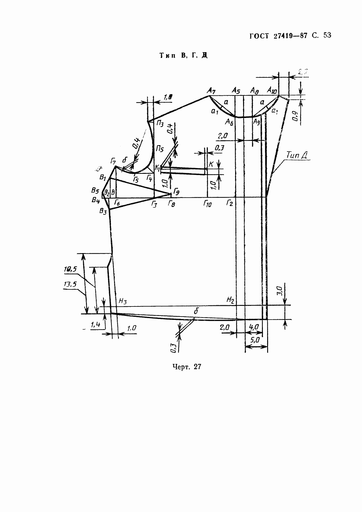 Страница 54 ГОСТ 27419-87