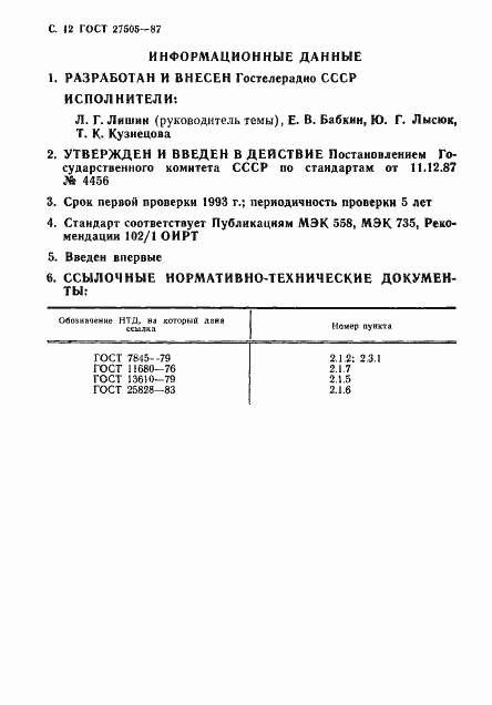 Страница 13 ГОСТ 27505-87