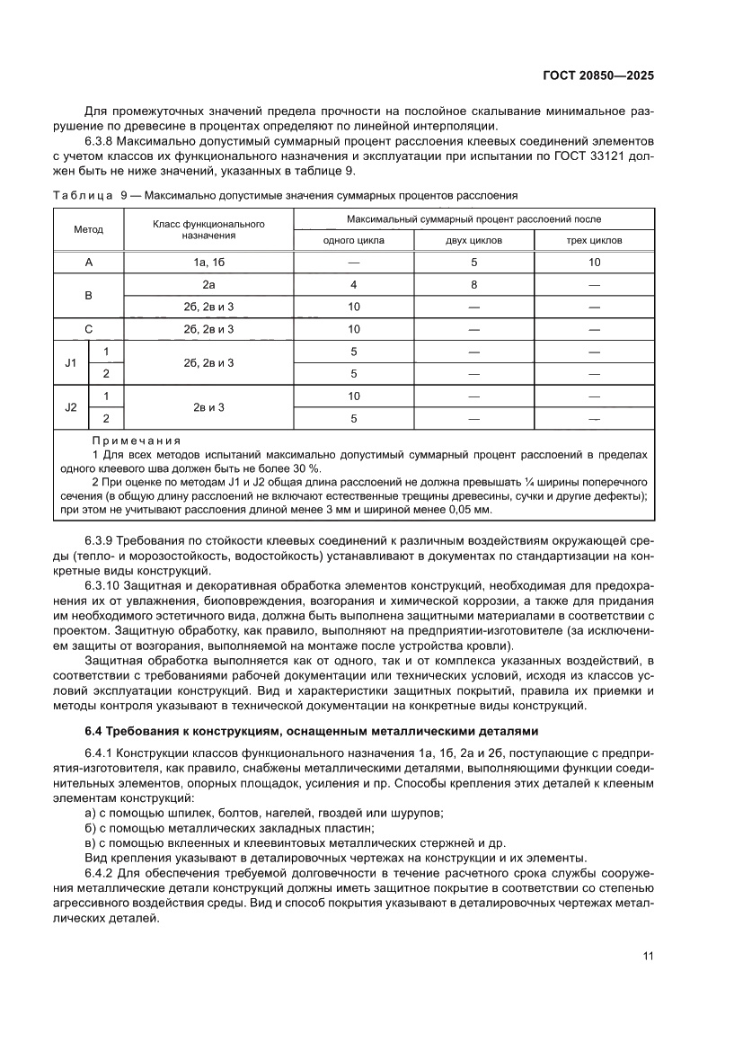 Страница 15 ГОСТ 20850-2025