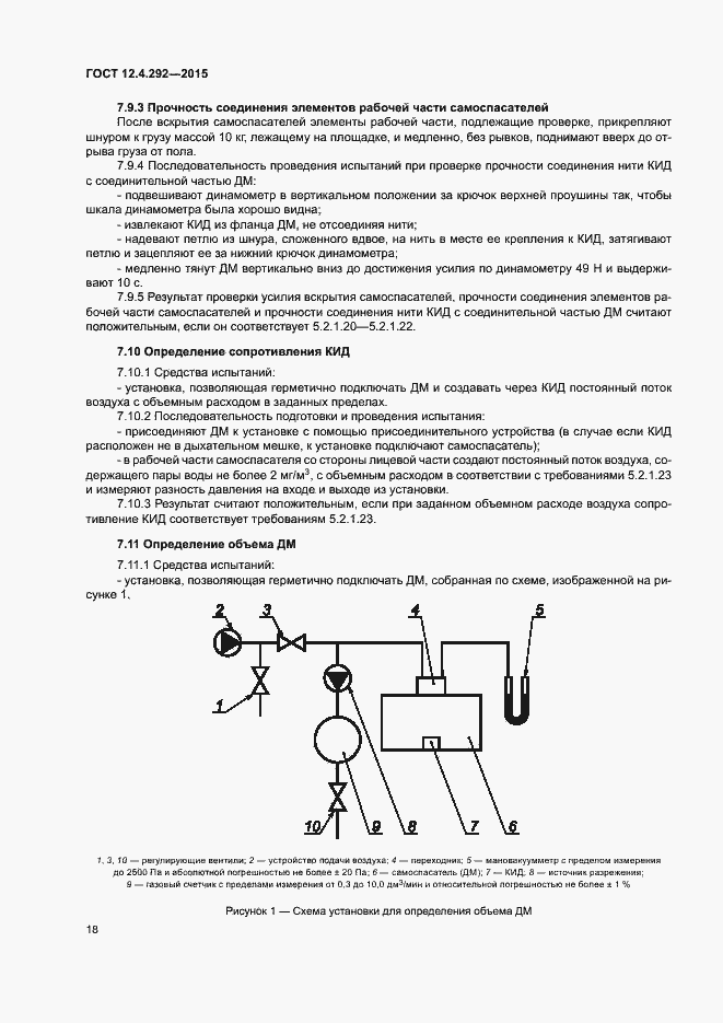Страница 22 ГОСТ 12.4.292-2015