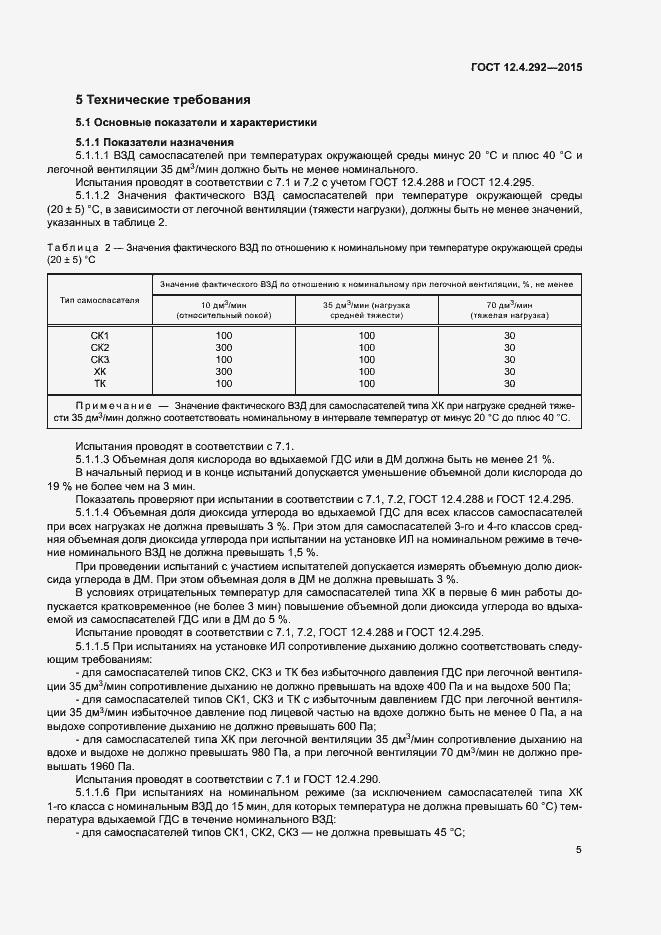 Страница 9 ГОСТ 12.4.292-2015