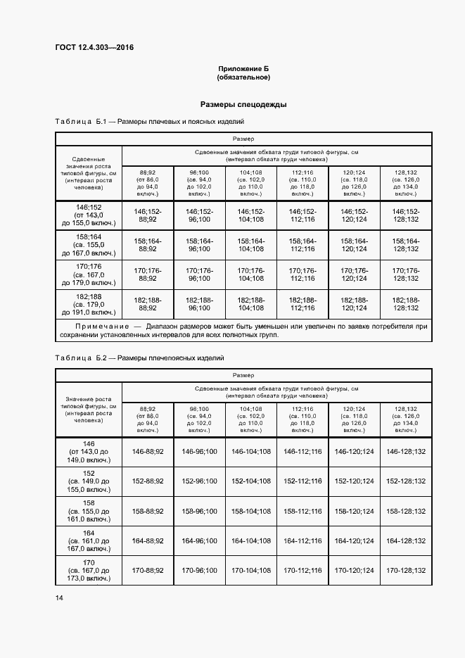 Страница 17 ГОСТ 12.4.303-2016