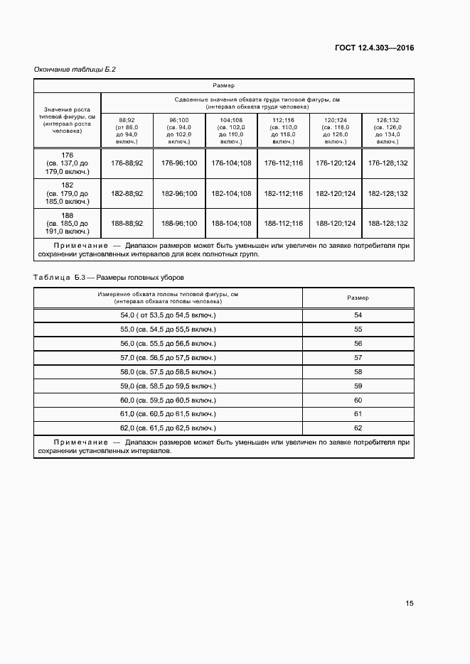 Страница 18 ГОСТ 12.4.303-2016