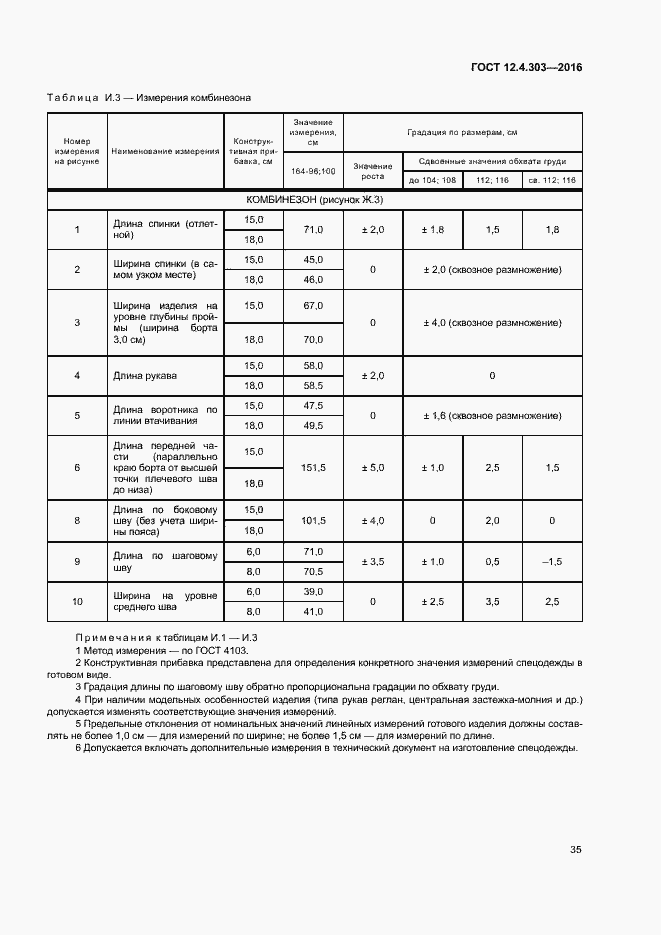 Страница 38 ГОСТ 12.4.303-2016
