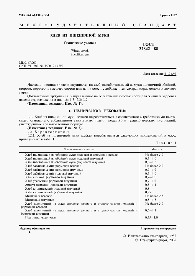 Страница 2 ГОСТ 27842-88