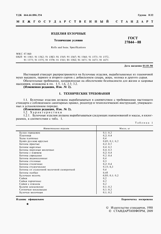 Страница 2 ГОСТ 27844-88