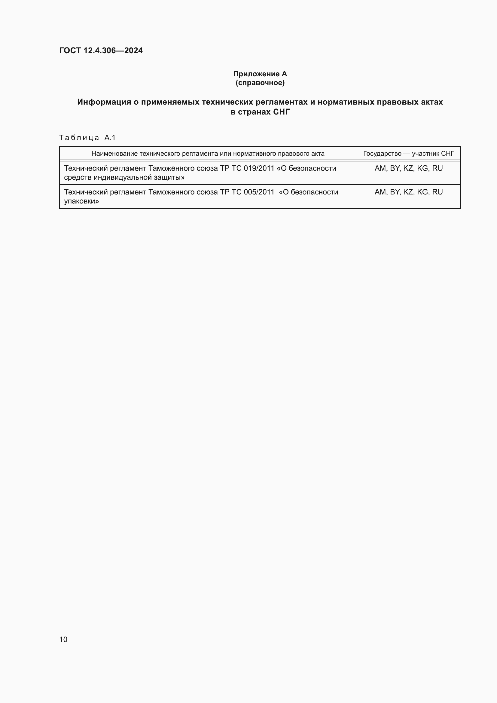 Страница 14 ГОСТ 12.4.306-2024
