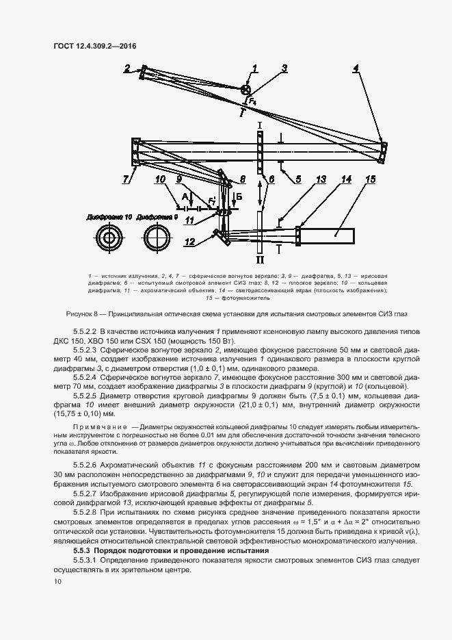 Страница 15 ГОСТ 12.4.309.2-2016