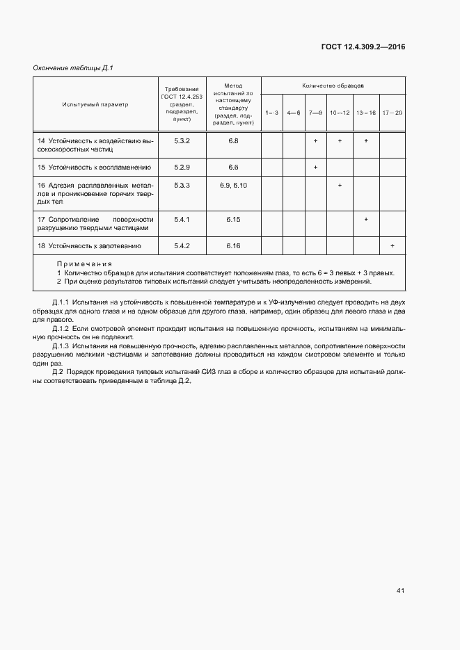 Страница 46 ГОСТ 12.4.309.2-2016
