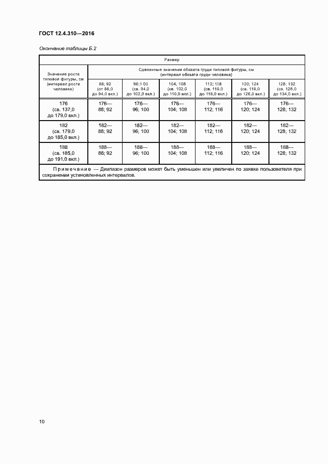 Страница 13 ГОСТ 12.4.310-2016