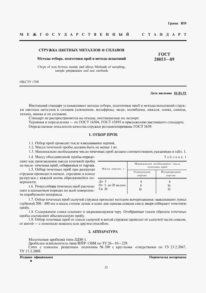 Страница 1 ГОСТ 28053-89