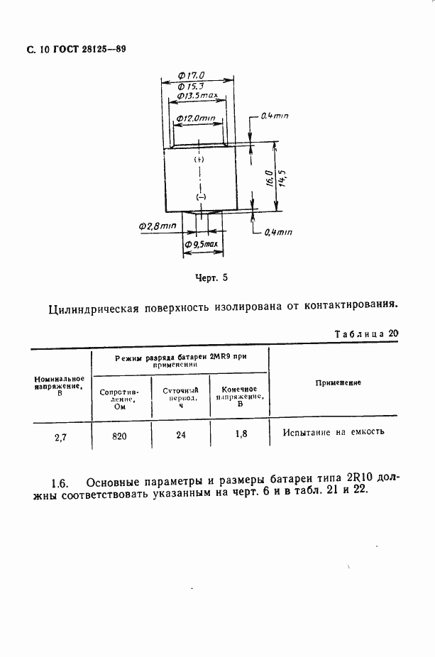 Страница 11 ГОСТ 28125-89