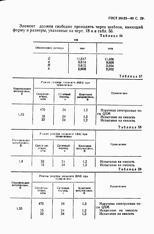 Страница 30 ГОСТ 28125-89