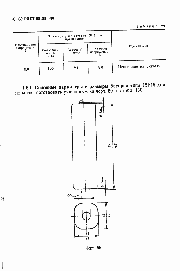 Страница 61 ГОСТ 28125-89