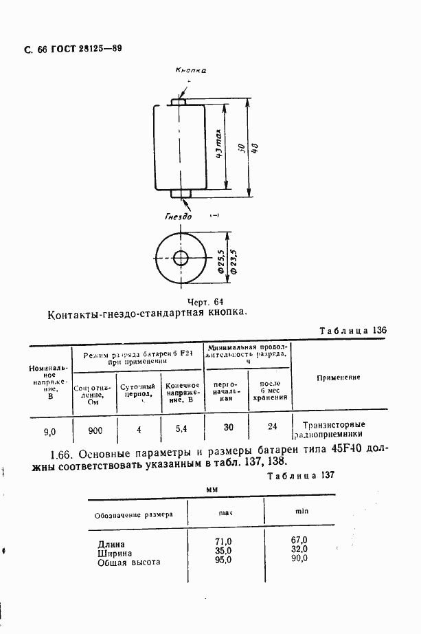 Страница 67 ГОСТ 28125-89