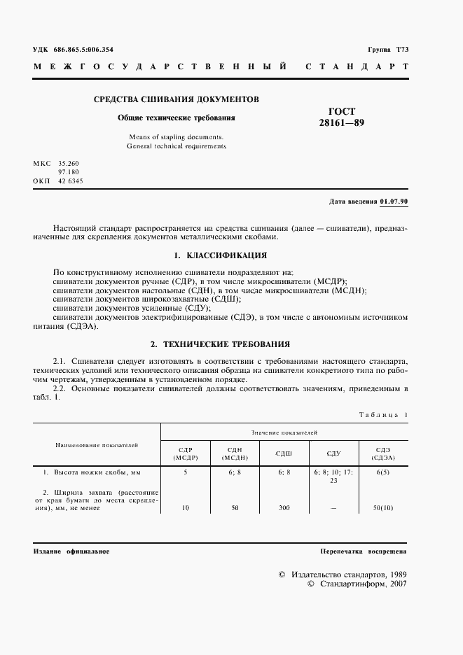 Страница 2 ГОСТ 28161-89