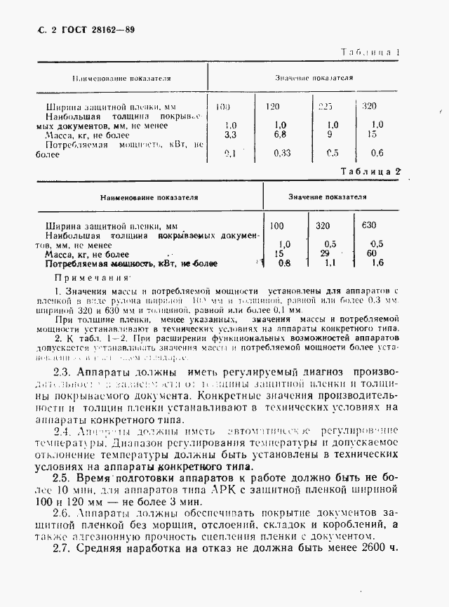 Страница 3 ГОСТ 28162-89