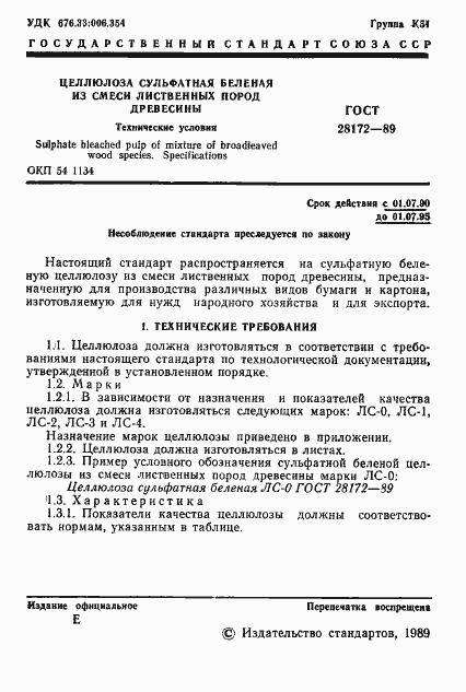 Страница 3 ГОСТ 28172-89