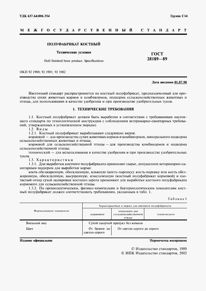 Страница 2 ГОСТ 28189-89