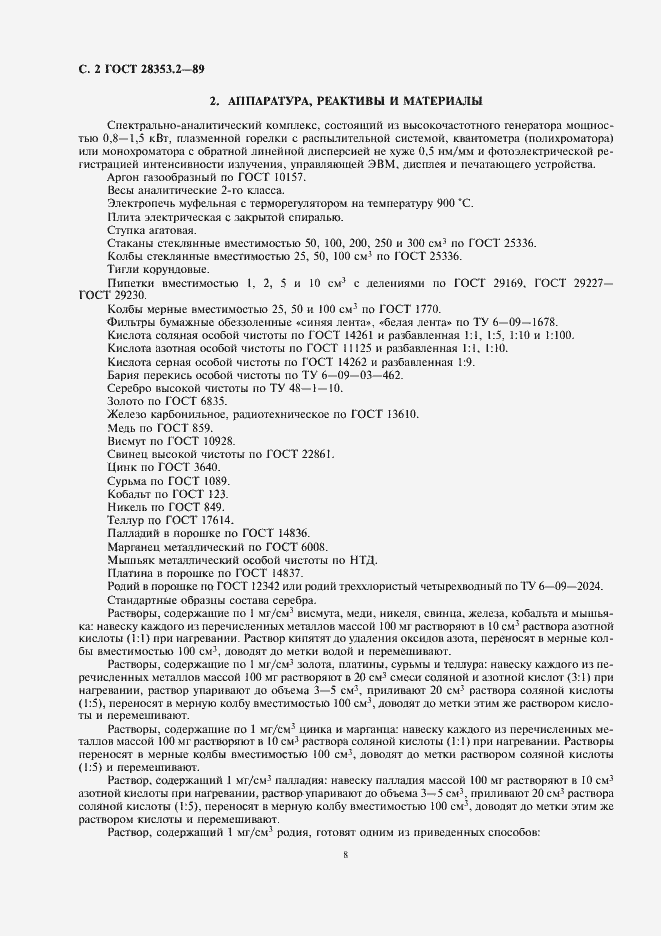 Страница 2 ГОСТ 28353.2-89