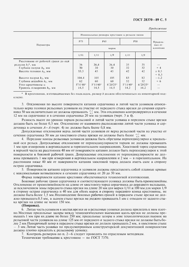 Страница 6 ГОСТ 28370-89