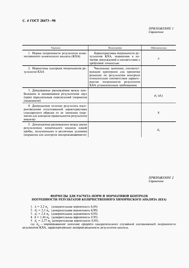 Страница 5 ГОСТ 28473-90