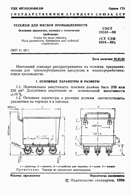 Страница 2 ГОСТ 28534-90