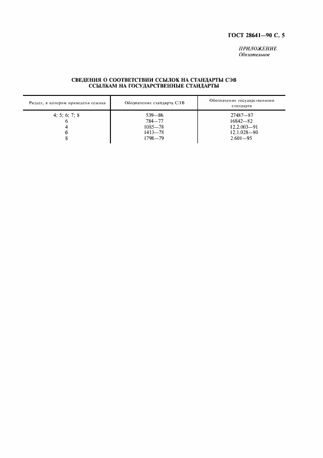 Страница 6 ГОСТ 28641-90
