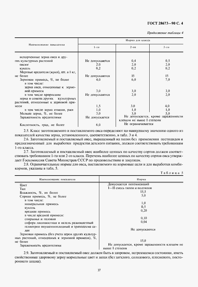 Страница 5 ГОСТ 28673-90