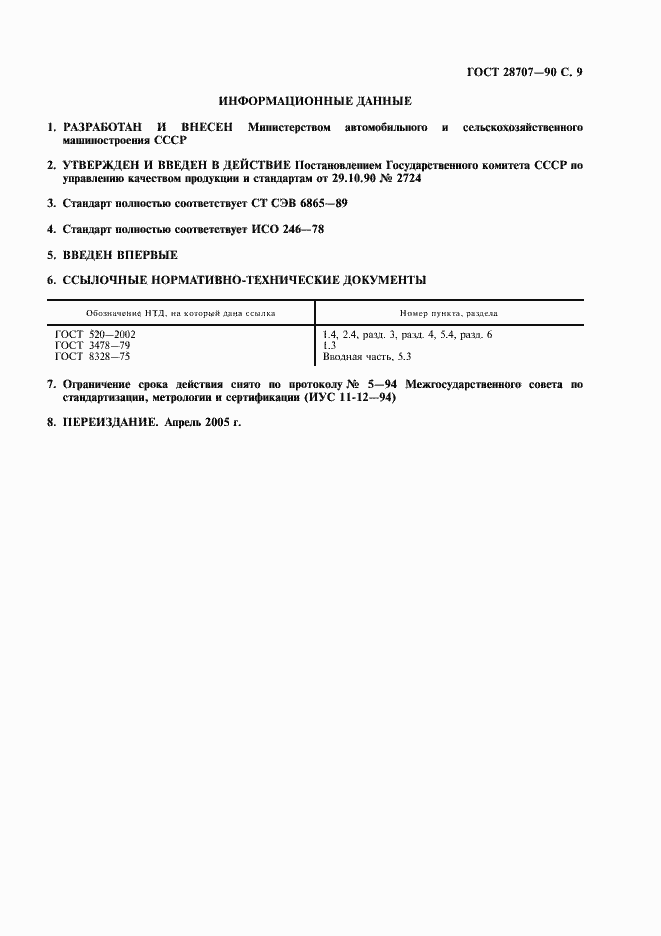 Страница 10 ГОСТ 28707-90