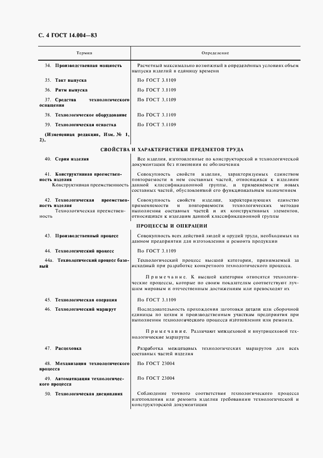 Страница 5 ГОСТ 14.004-83