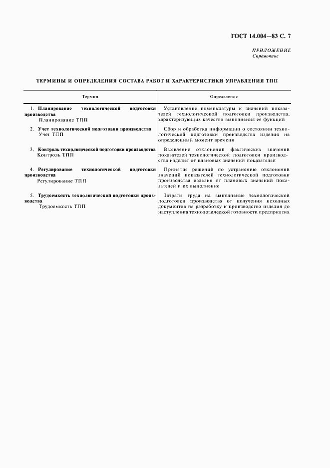 Страница 8 ГОСТ 14.004-83