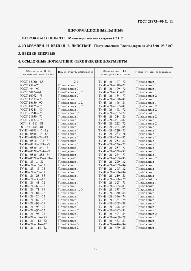 Страница 11 ГОСТ 28873-90