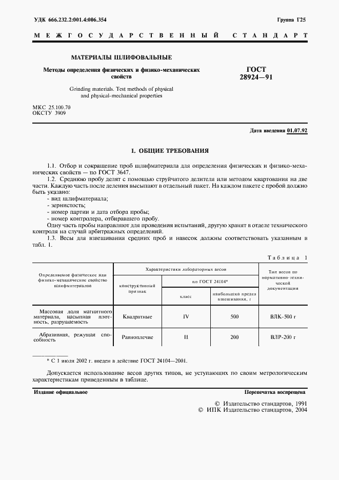 Страница 2 ГОСТ 28924-91