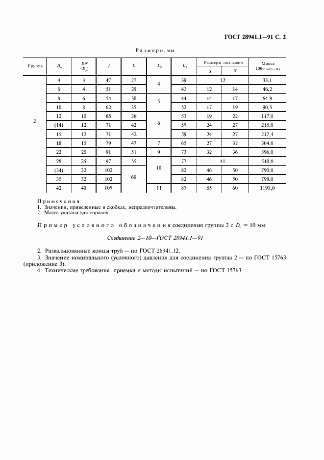 Страница 3 ГОСТ 28941.1-91