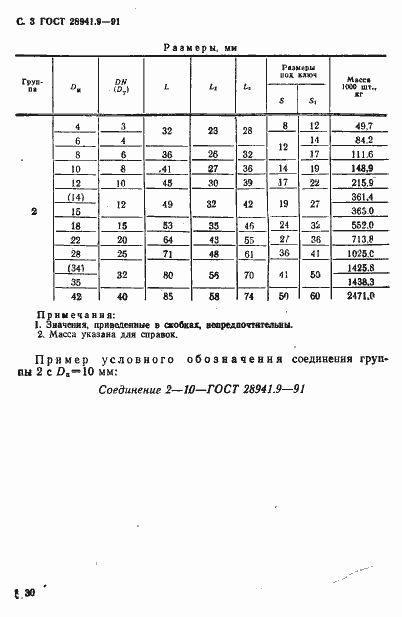 Страница 3 ГОСТ 28941.9-91