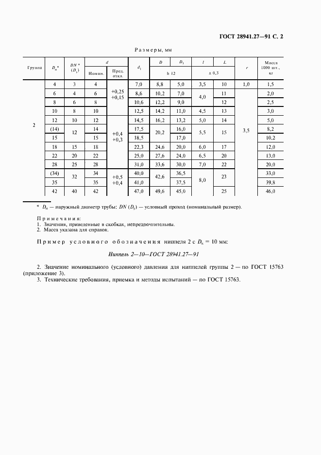 Страница 3 ГОСТ 28941.27-91