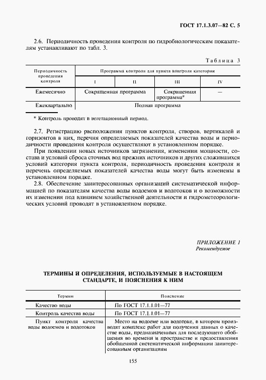 Страница 5 ГОСТ 17.1.3.07-82