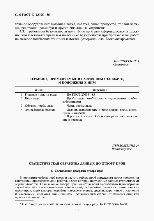 Страница 6 ГОСТ 17.1.5.05-85