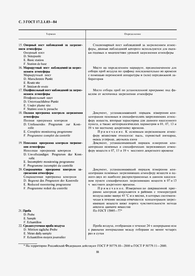 Страница 3 ГОСТ 17.2.1.03-84