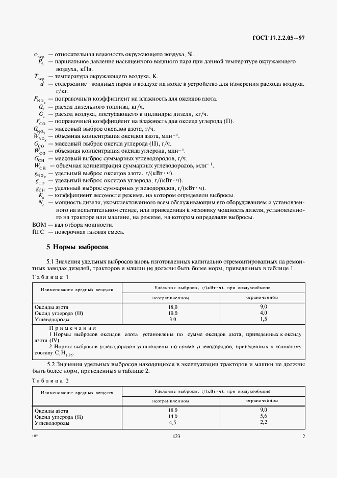 Страница 4 ГОСТ 17.2.2.05-97