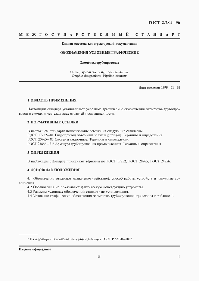 Страница 3 ГОСТ 2.784-96