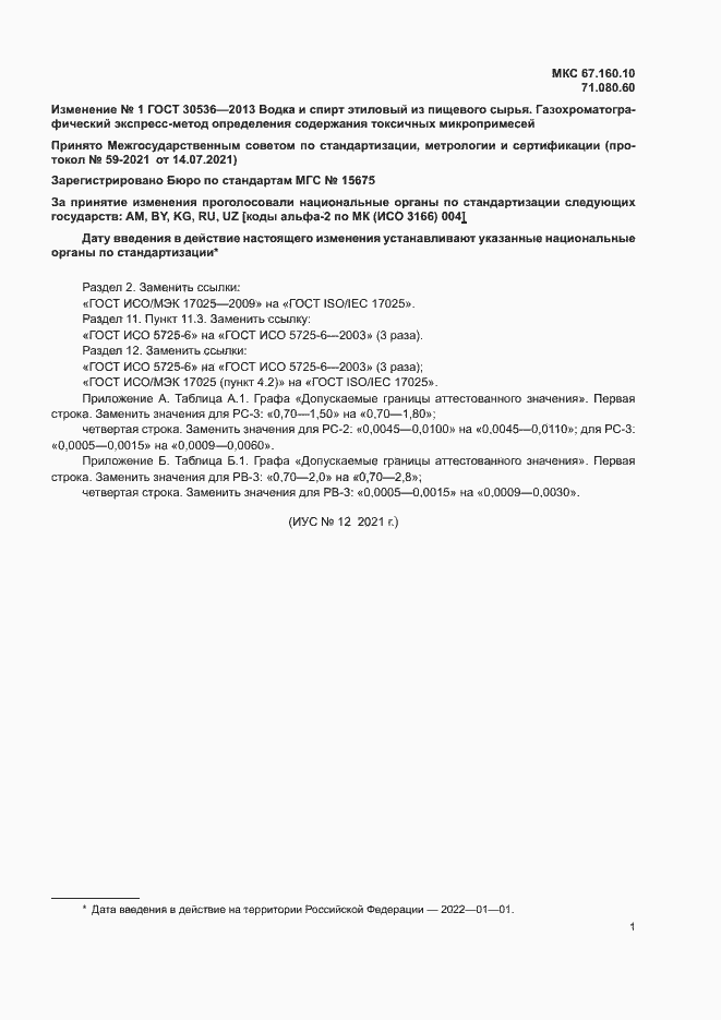 Приложение №1