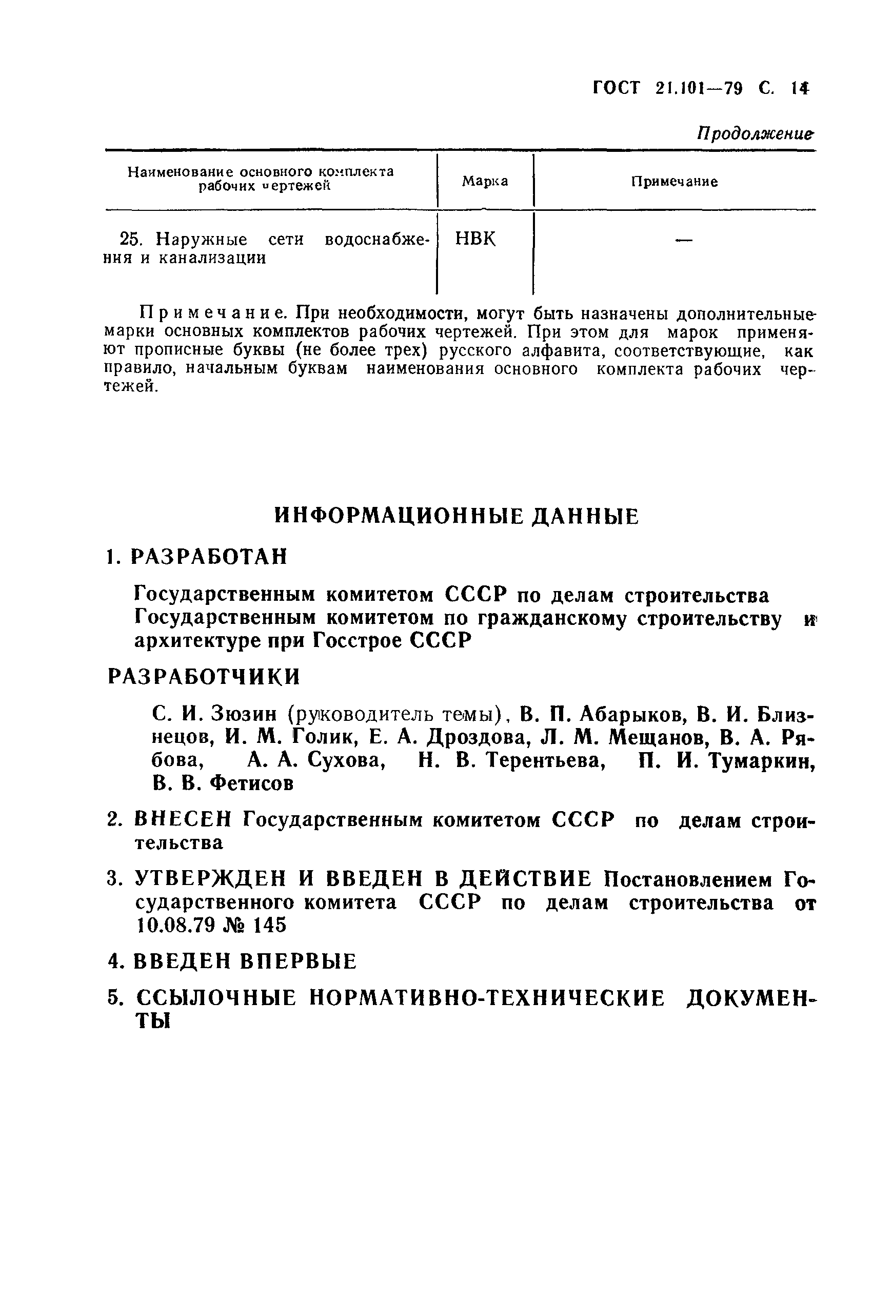 Страница 15 ГОСТ 21.101-79