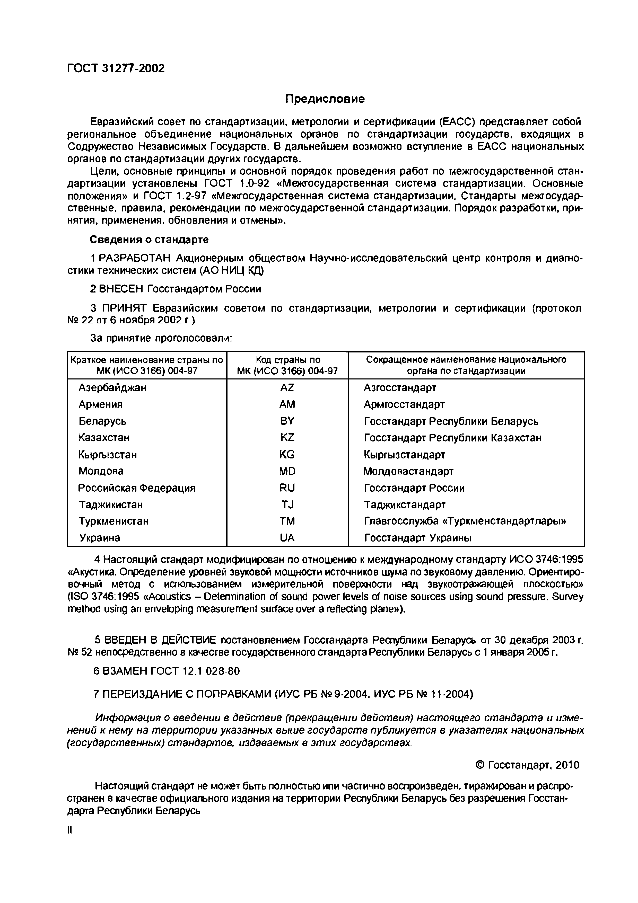 Страница 2 ГОСТ 31277-2002