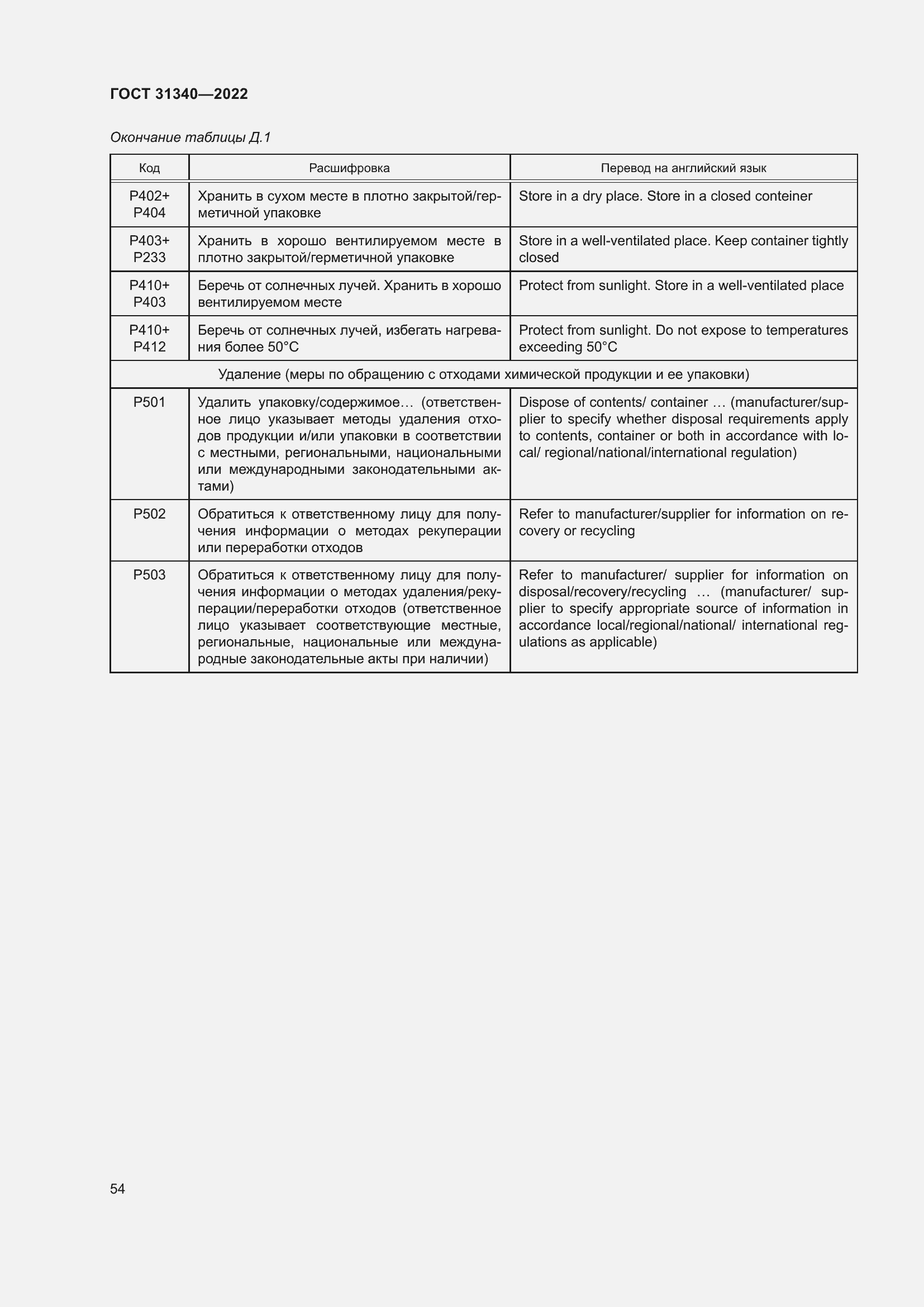 Страница 60 ГОСТ 31340-2022