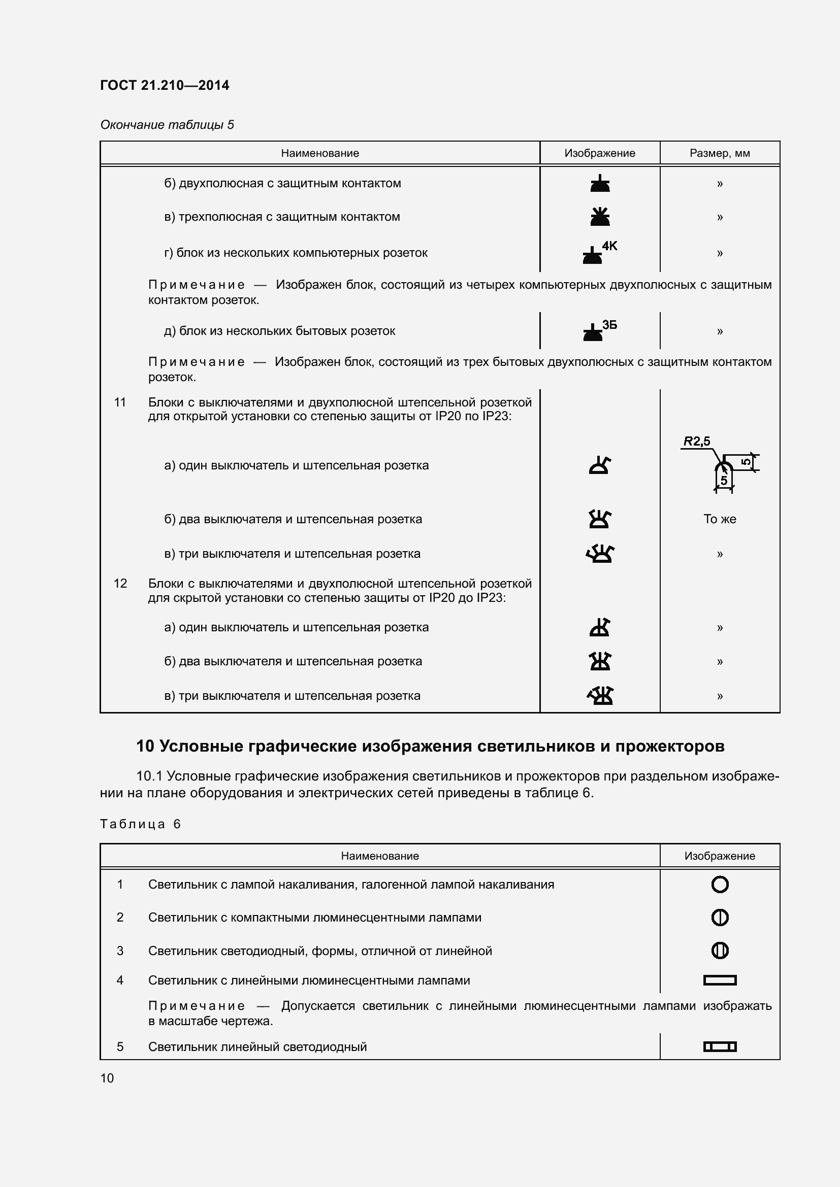 Страница 16 ГОСТ 21.210-2014