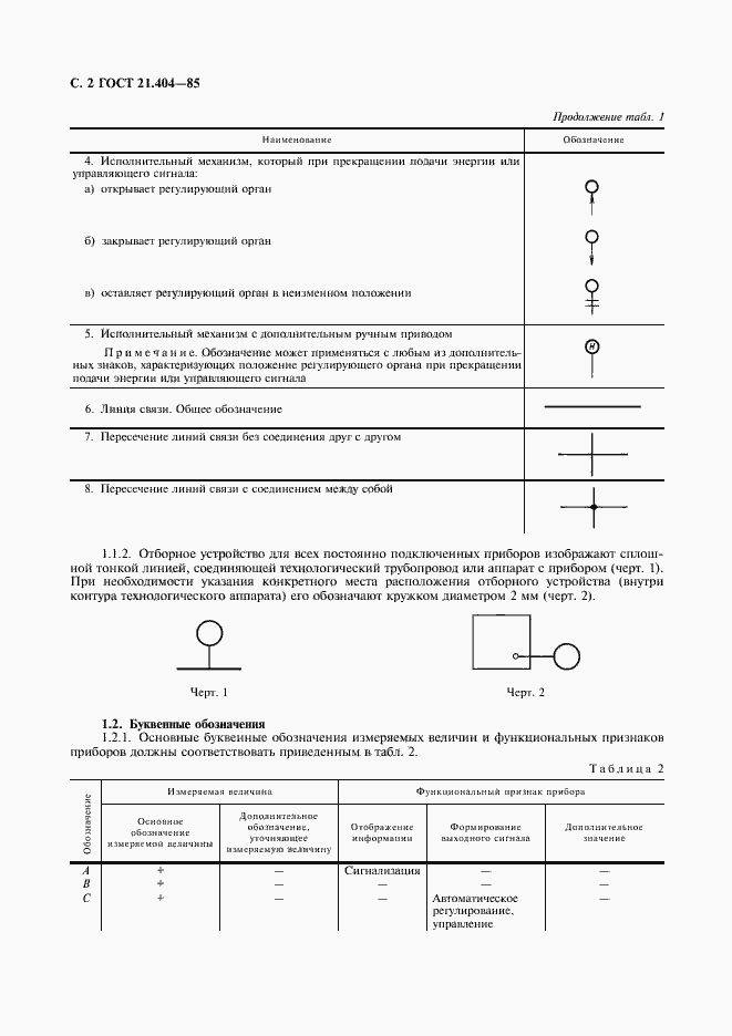 Страница 4 ГОСТ 21.404-85