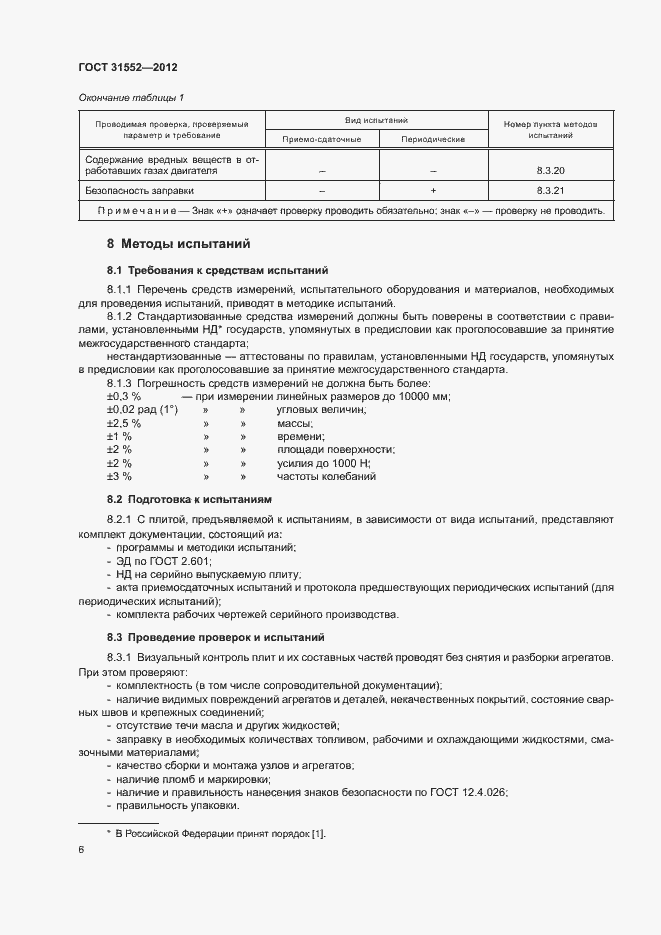 Страница 8 ГОСТ 31552-2012
